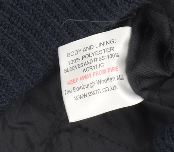 James Pringle Men's Blue 2XL Knit Jacket, Casual Wear