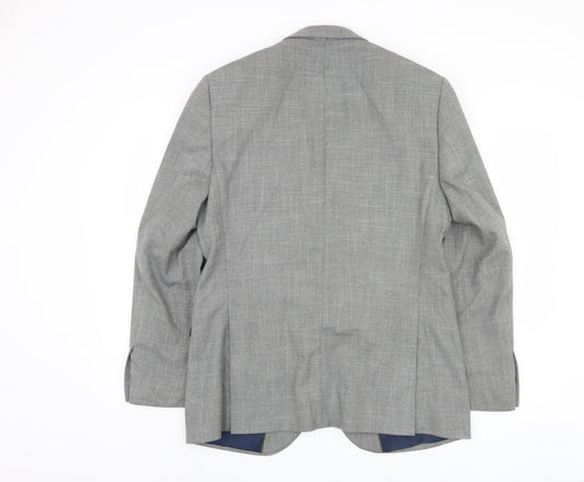 Marks and Spencer Men's Grey Blazer, 38R Formal