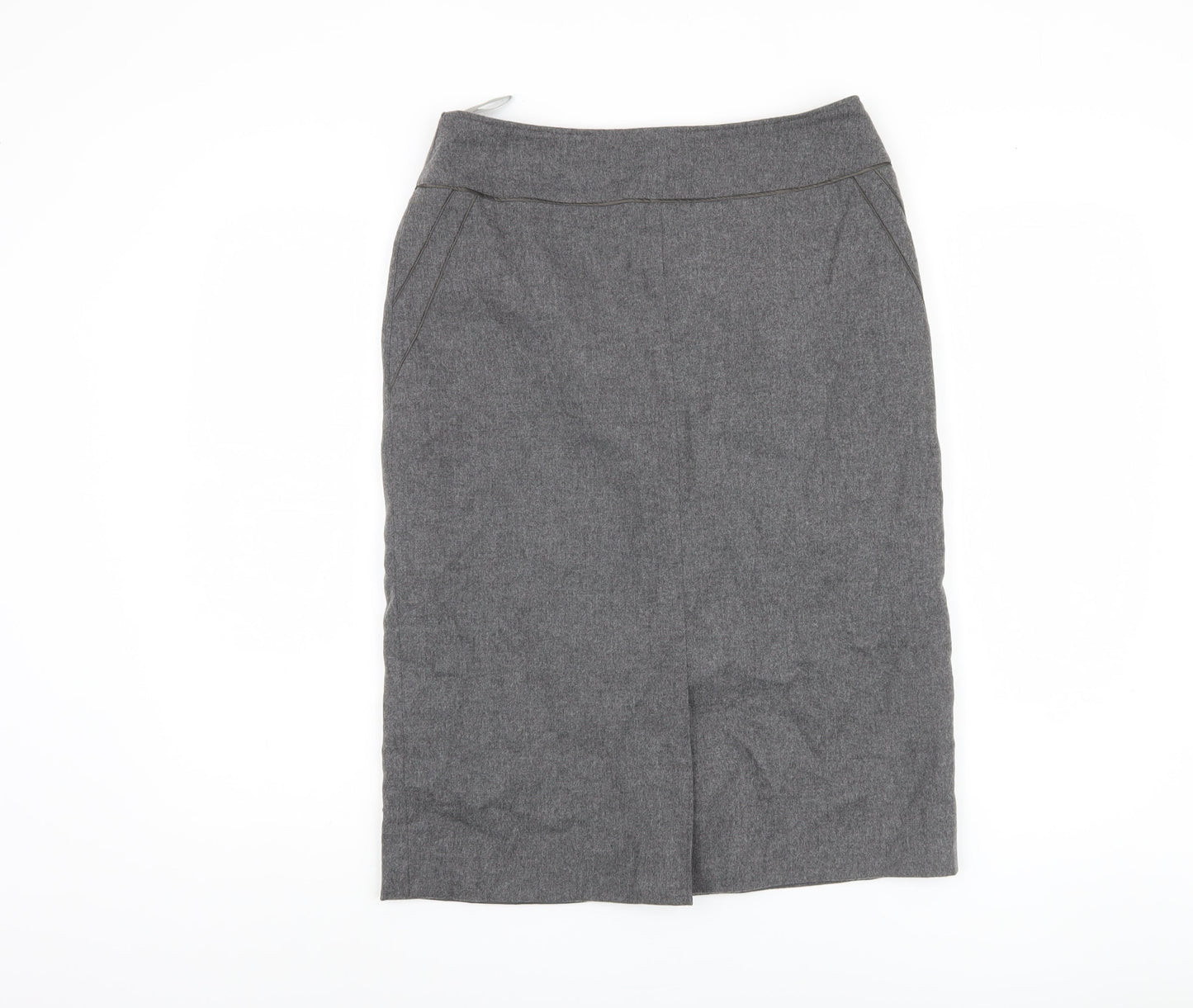 Gelco Women's Grey Pencil Skirt Size 12
