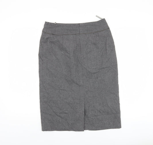 Gelco Women's Grey Pencil Skirt Size 12
