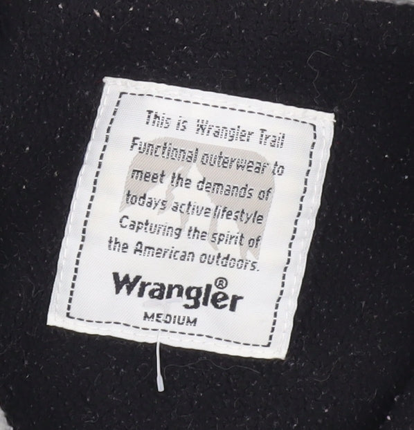 Wrangler Women's Grey Fleece Waistcoat, Size M, Casual