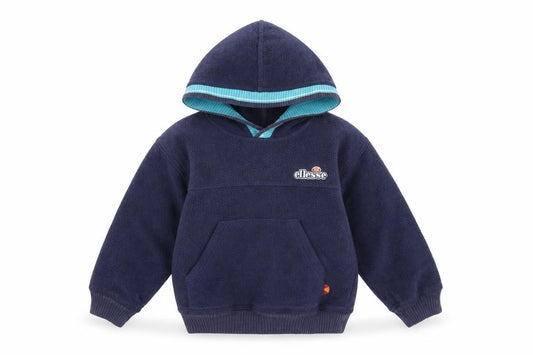 Ellesse Boys Blue Pullover Hoodie, Age 2, Logo Accent