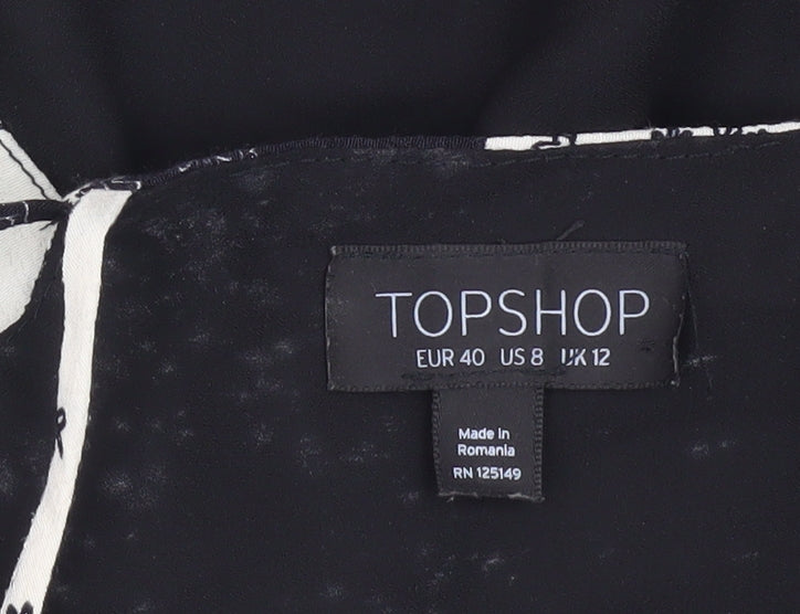Topshop Women's Multicoloured Camisole Tank Top Size 12