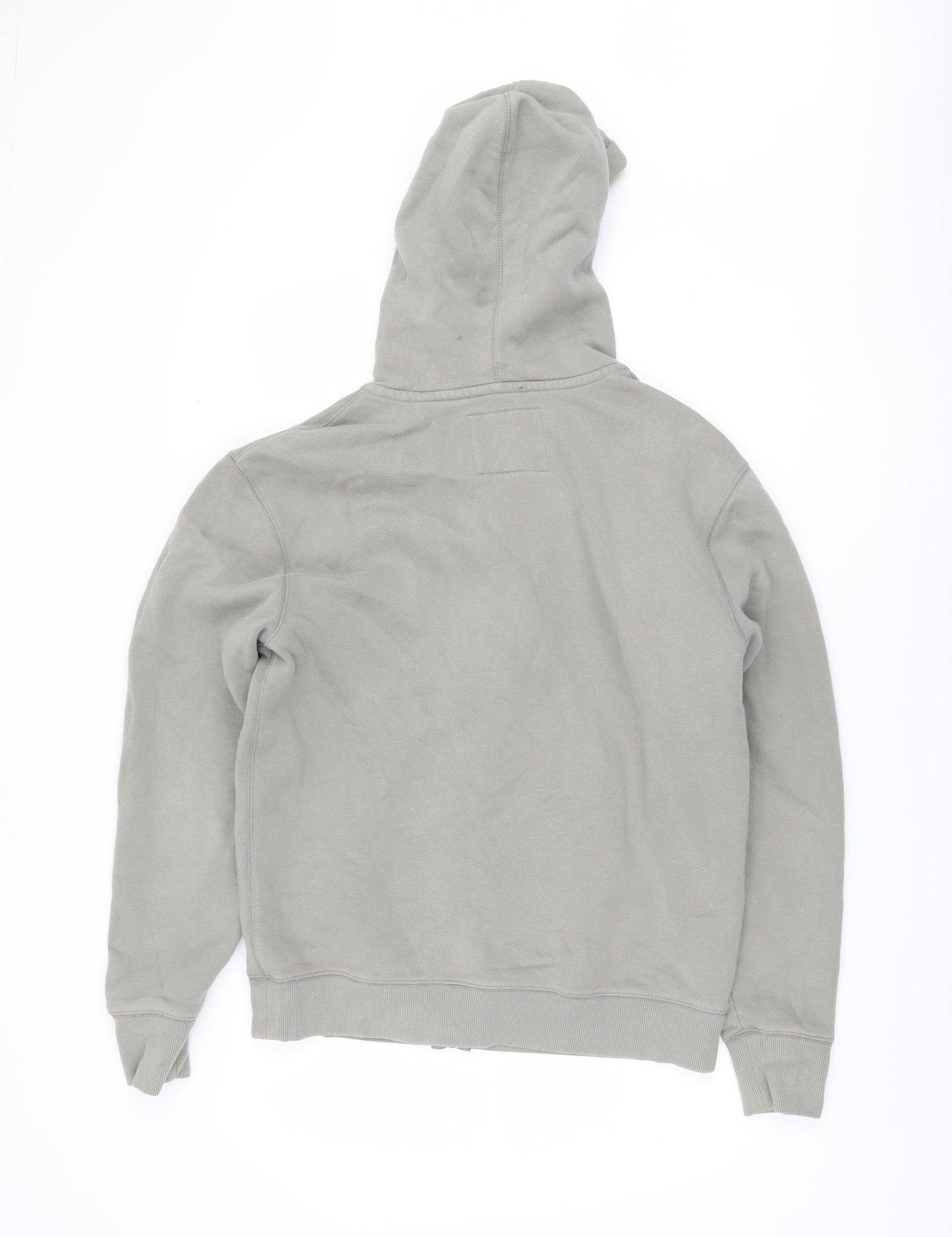 Jack Wills Grey Full Zip Hoodie - Men's S