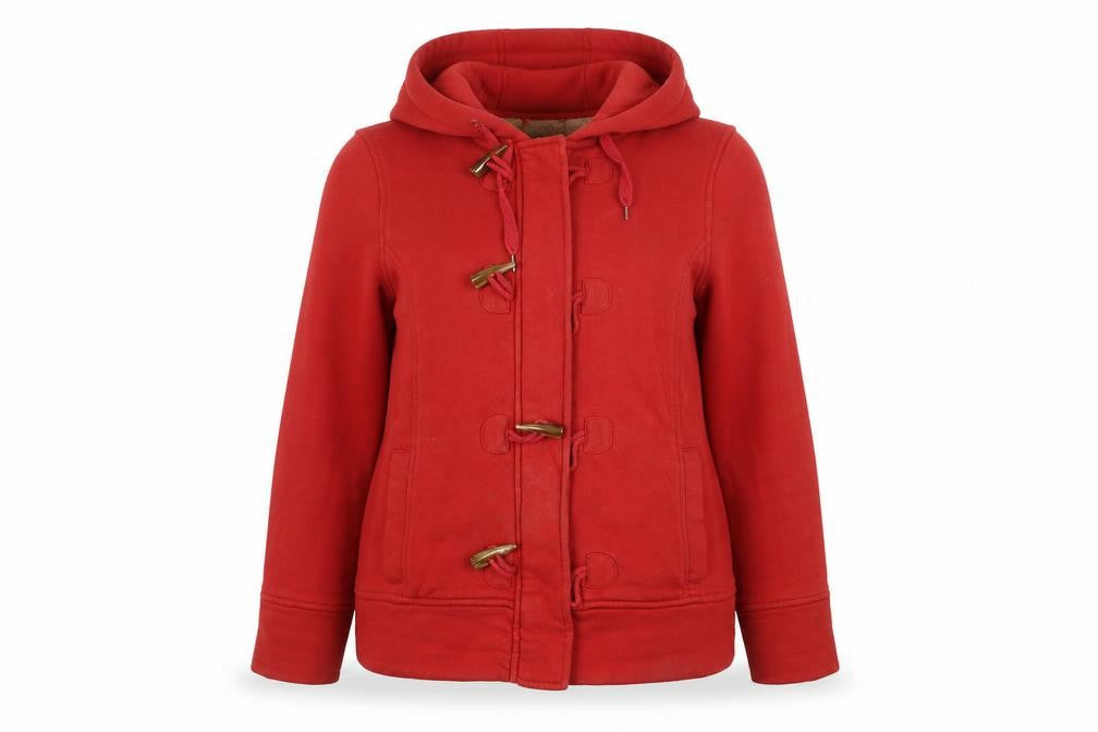 Marks & Spencer Women's Red Hooded Coat Size 16
