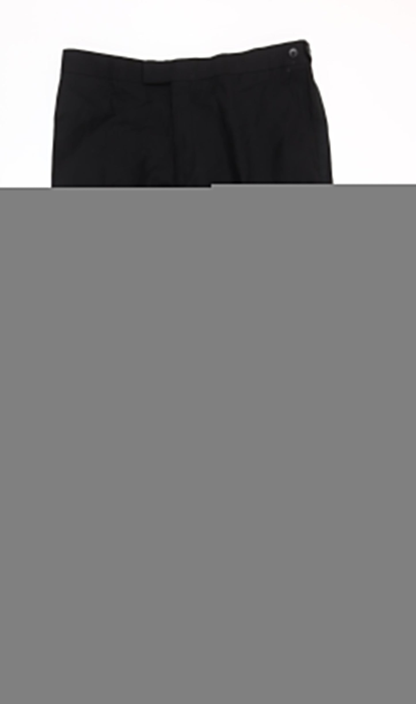Pierre Cardin Men's Black Trousers Size 38
