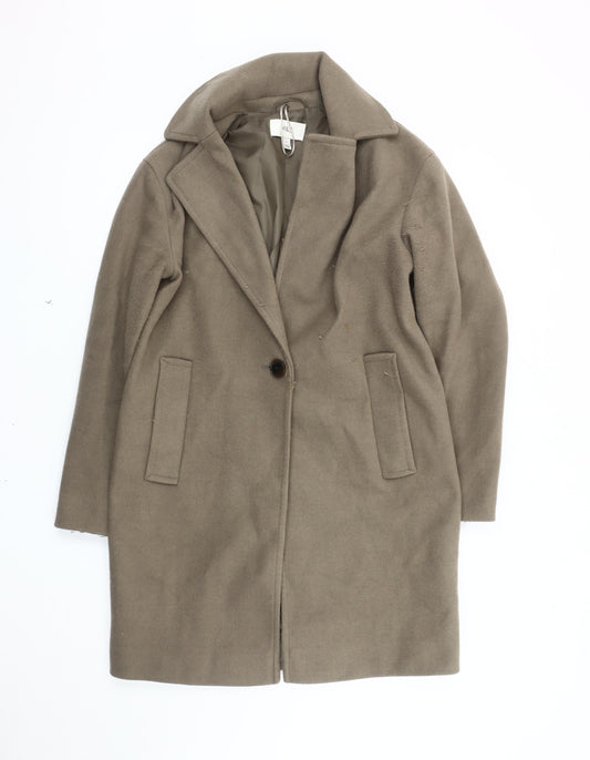 Marks and Spencer Women's Brown Overcoat Size 8