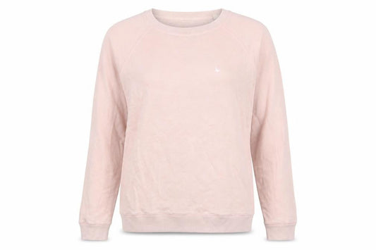 Womens UK 12 Regular Jack Wills Pink Pullover Sweatshirt