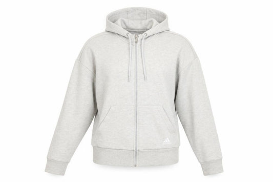 Womens UK Size 2XS Regular adidas Grey Cotton Blend Jacket