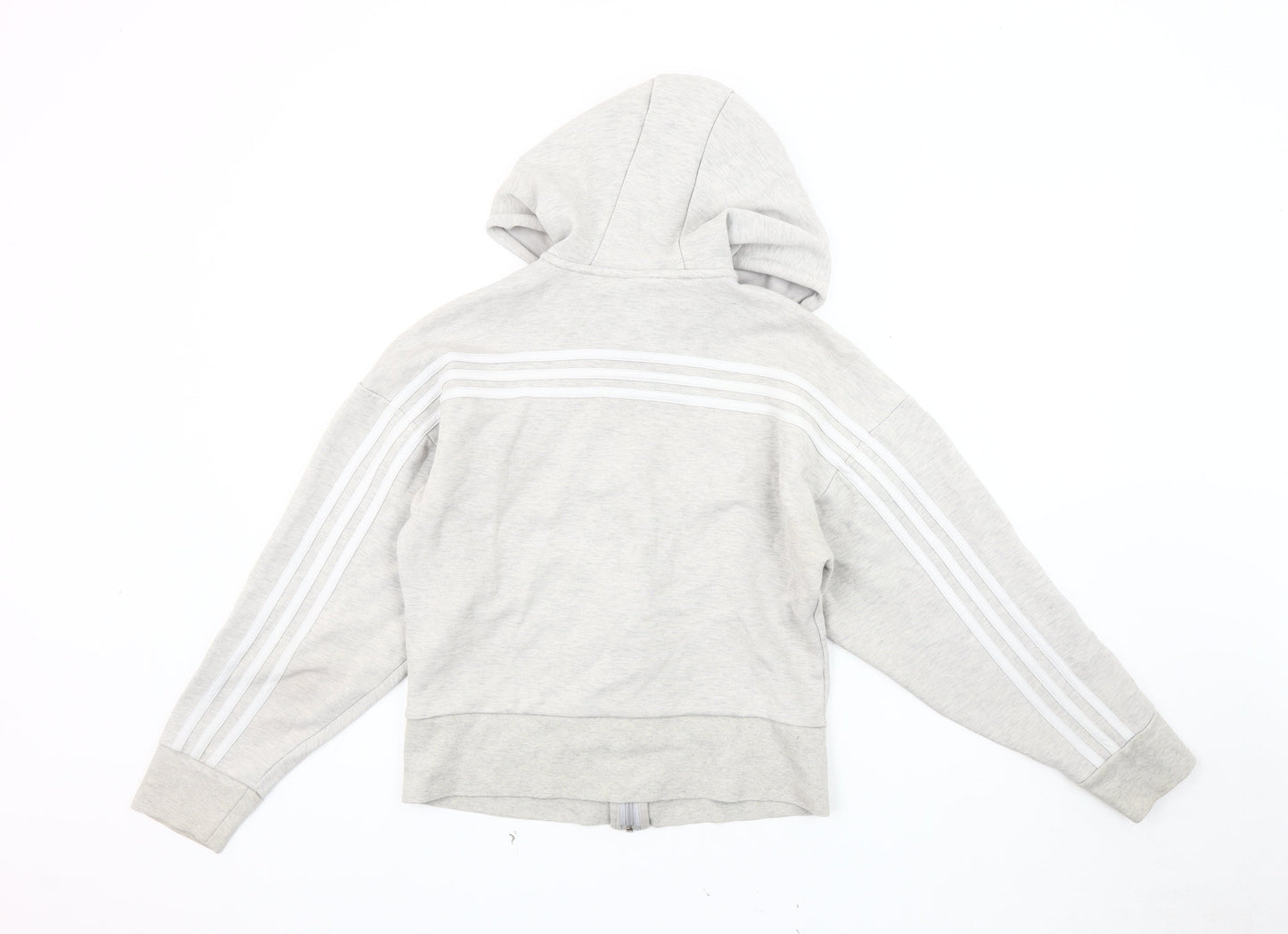 Adidas Women's Grey Basic Jacket 2XS