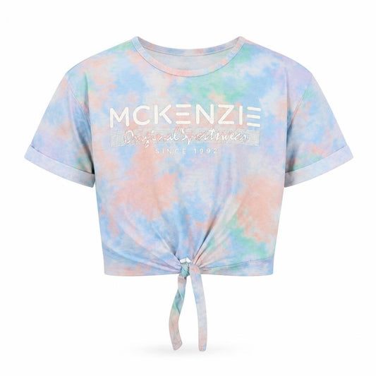 McKenzie Girls Multicoloured Tie Dye Cropped T-Shirt 13-15 Years