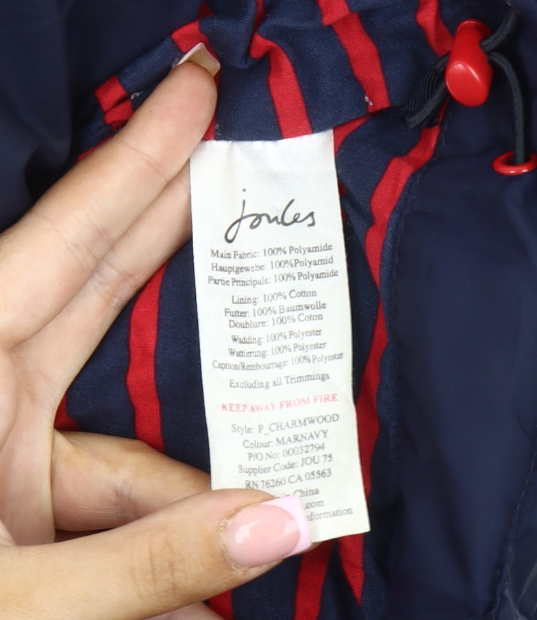 Joules Women's Navy Waistcoat Size 8 - Marine Theme