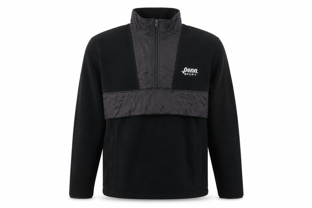 Penn Men's Black Pullover Sweatshirt, Size M, Fleece