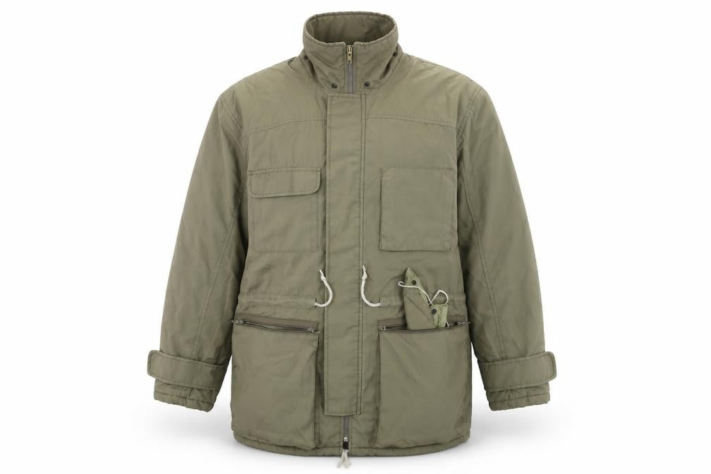 Boston Athletic Club Men's Green Parka Jacket M