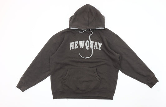 Hunters Men's Black Hoodie M Beach Pullover