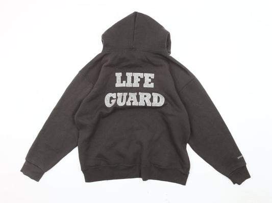 Hunters Men's Black Hoodie M Beach Pullover