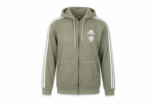 Adidas Men's Green Hooded Jacket XS