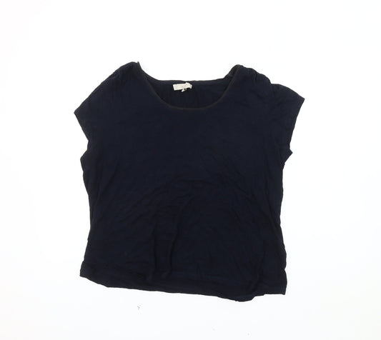 Hobbs Women's Blue T-Shirt, Size L, Casual Wear