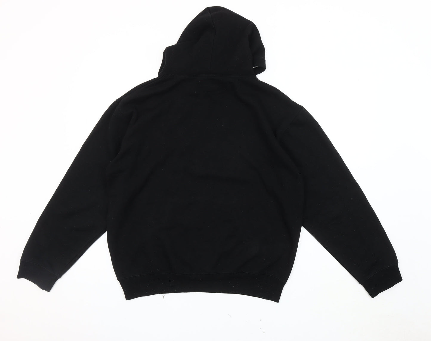 Scotland Men's Black Pullover Hoodie Size M