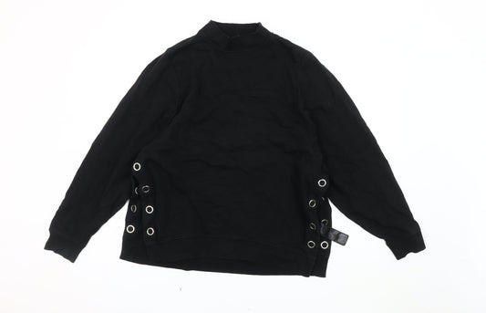 AllSaints Women's Black Pullover Sweatshirt Size S