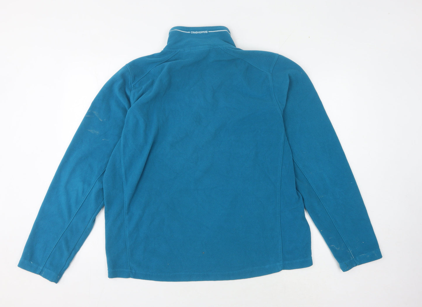 Craghoppers Men's Blue 1/4 Zip Fleece Sweatshirt L