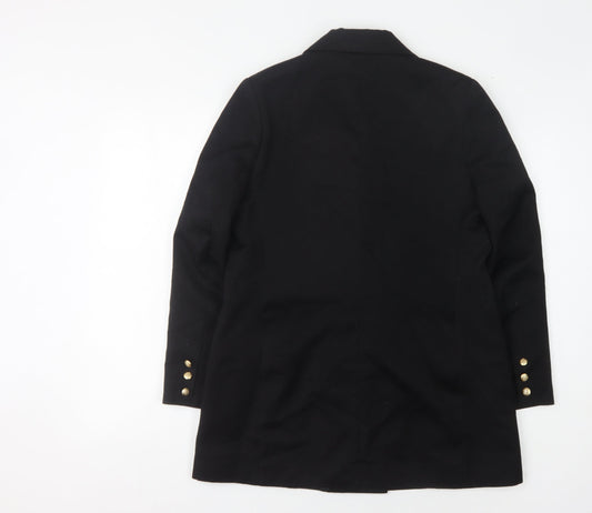 Robe Women's Black Double-Breasted Blazer, Size 12
