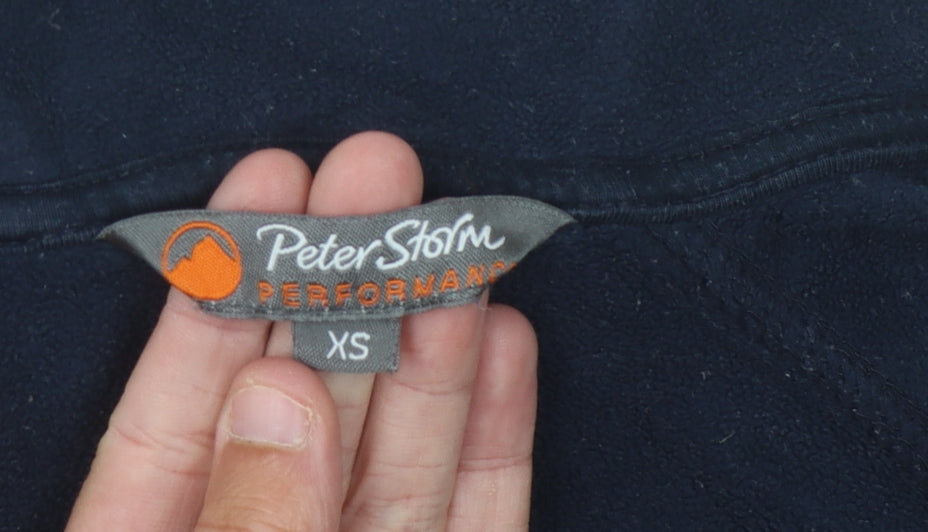 Peter Storm Men's Blue Pullover XS Fleece Sweatshirt