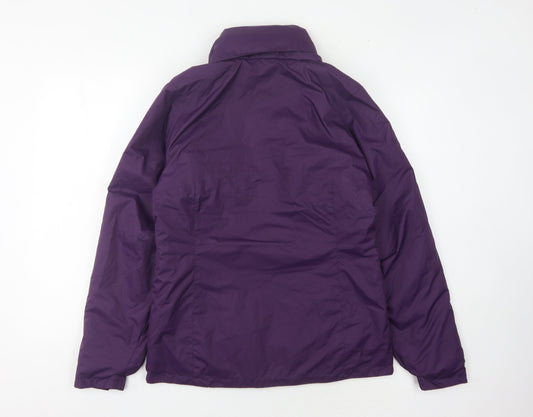 Quechua Women's Purple Jacket, S, Full Zip
