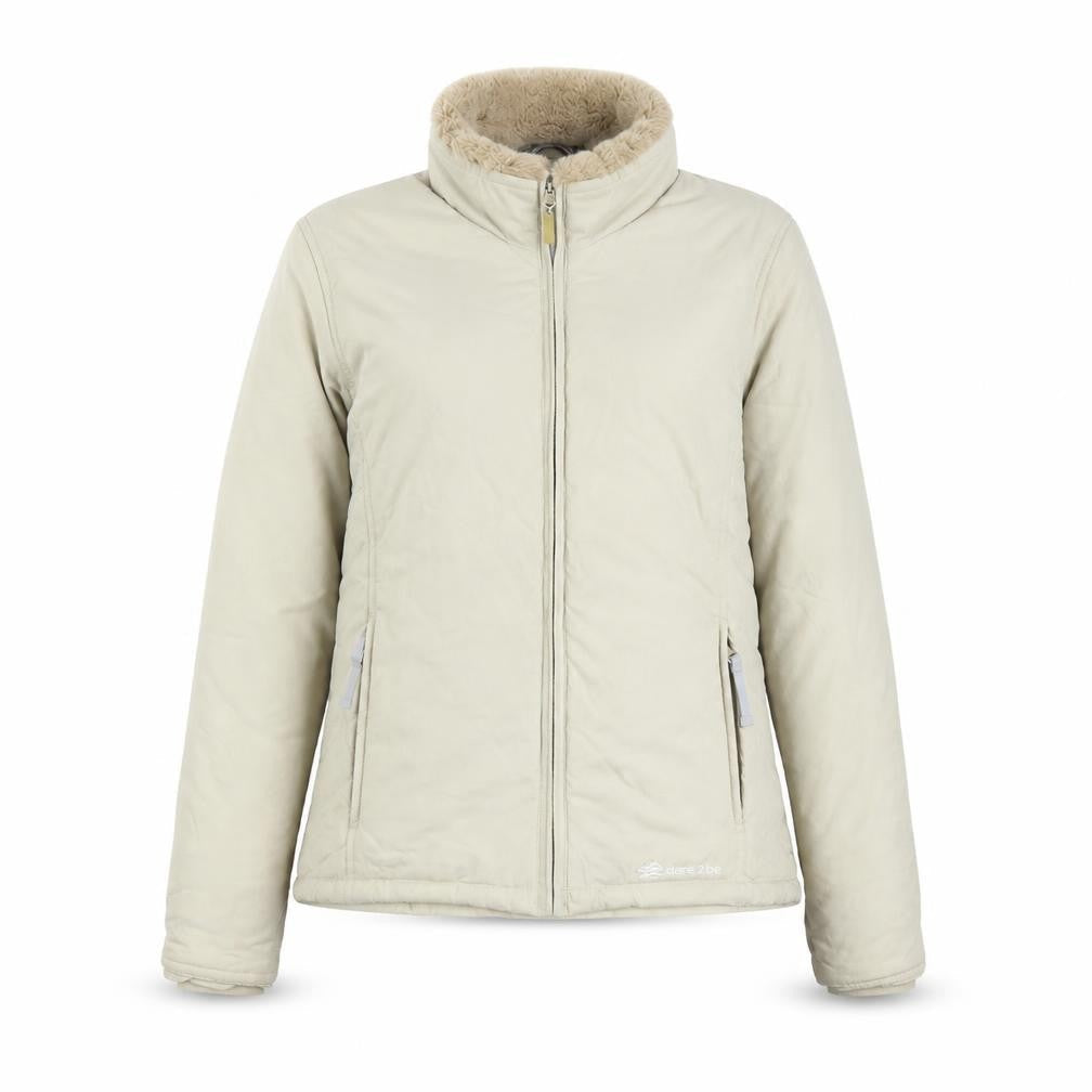 Womens UK Size 10 Regular Dare 2B Beige Polyamide Jacket