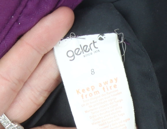 Gelert Women's Purple Hooded Winter Coat Size 8