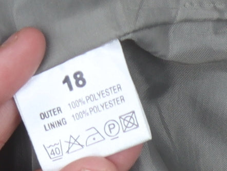 Sarah Hamilton Women's Brown Check Pencil Skirt Size 18