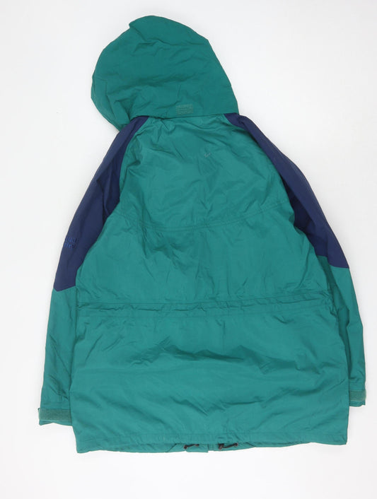 Craghoppers Women's Green Parka Jacket Size 16 Waterproof
