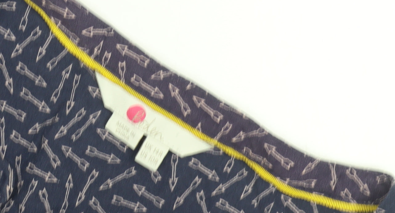 Boden Women's Blue A-Line Dress Size 14