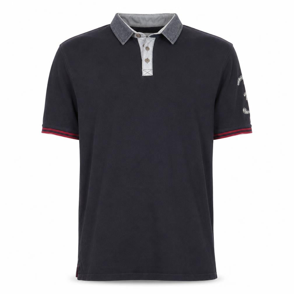 Boston Crew Men's Black XL Polo Shirt