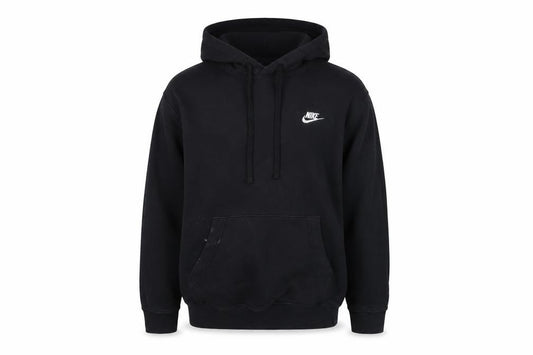 Mens UK M Regular Nike Black Pullover Hoodie