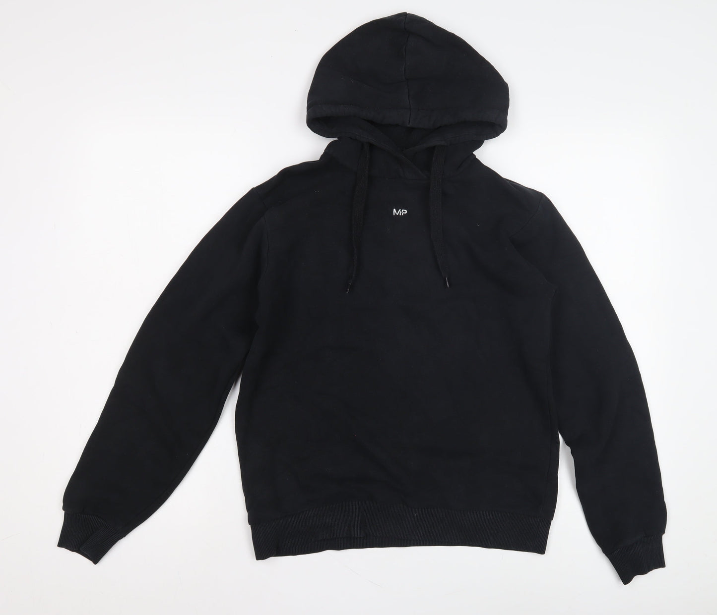 MP Men's Black Pullover Hoodie with Logo