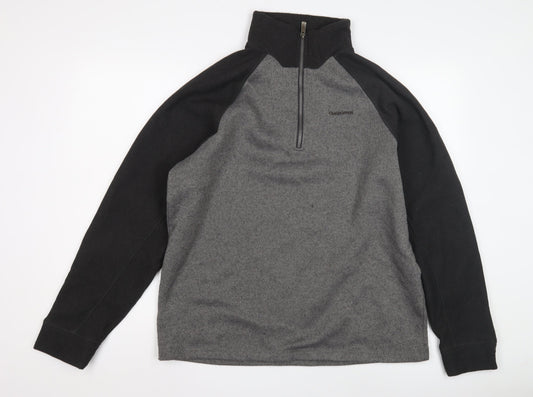 Craghoppers Men's XL Grey 1/4 Zip Sweatshirt
