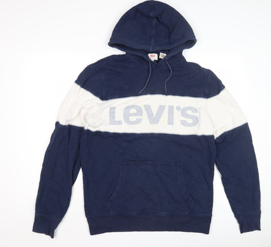 Levi's Men's Blue Medium Pullover Hoodie