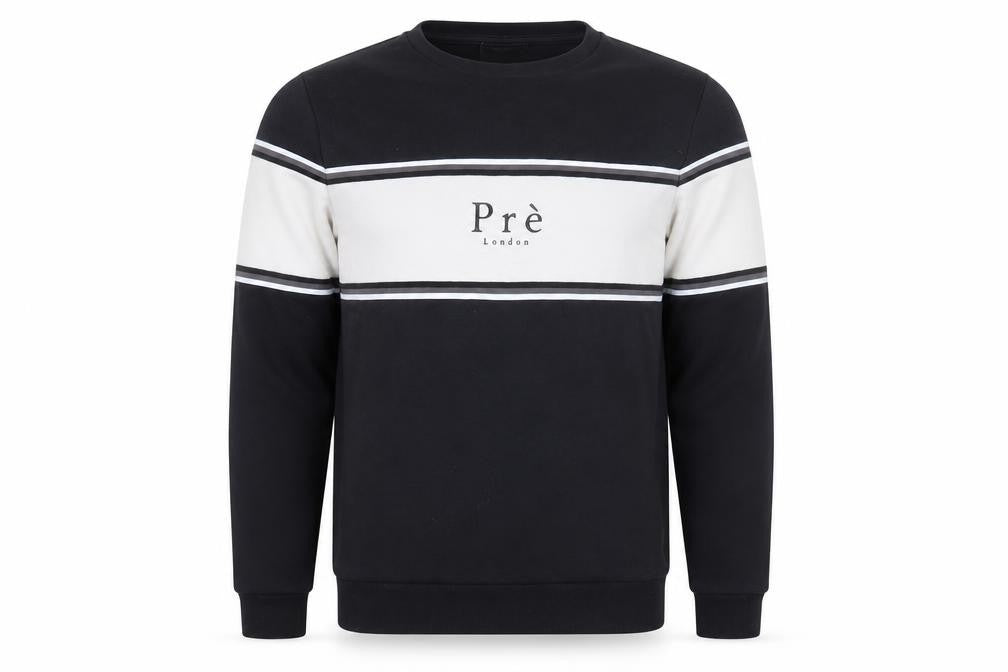 Prè London Men's Black Pullover Sweatshirt M