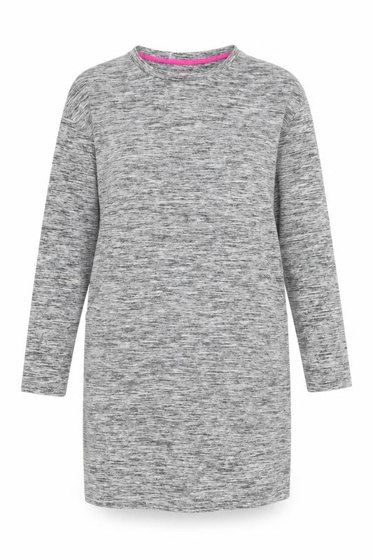 Joules Women's Grey Raglan Sleeve Jersey Dress Size 10