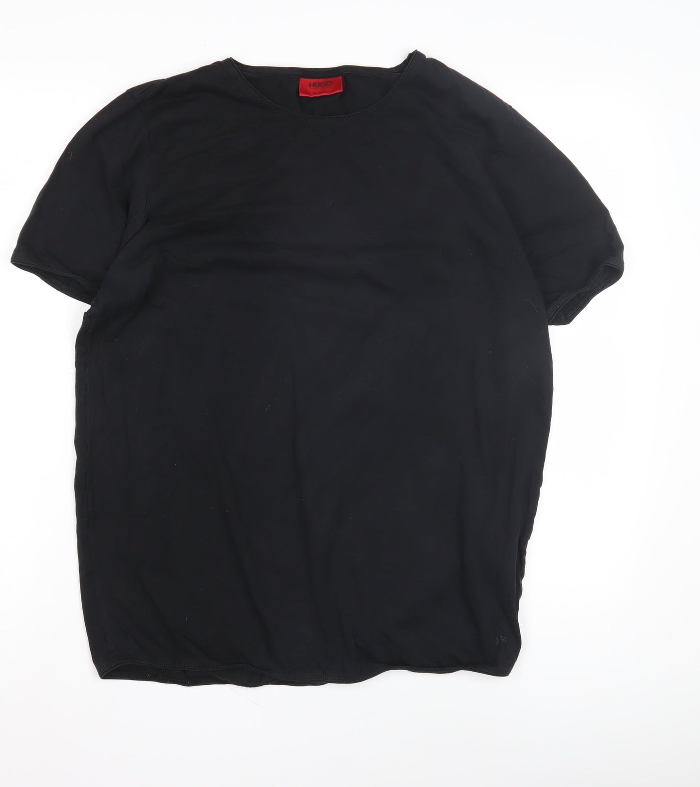 Hugo Boss Women's Black M T-Shirt, Regular Fit, Crew Neck