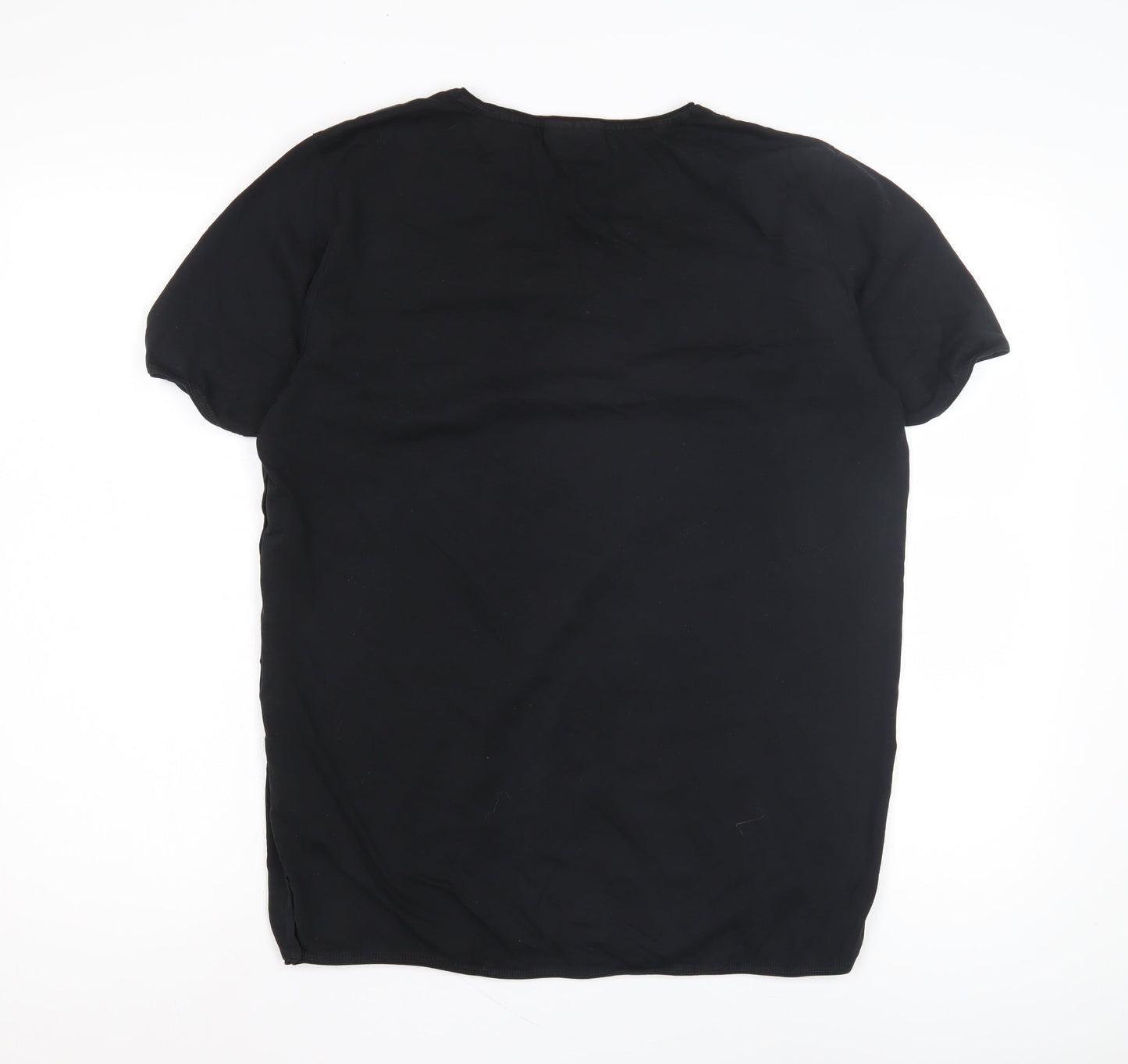 Hugo Boss Women's Black M T-Shirt, Regular Fit, Crew Neck