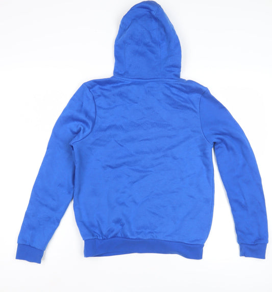 Slazenger Boys Blue Pullover Hoodie, 14-15 Years, Casual Essential
