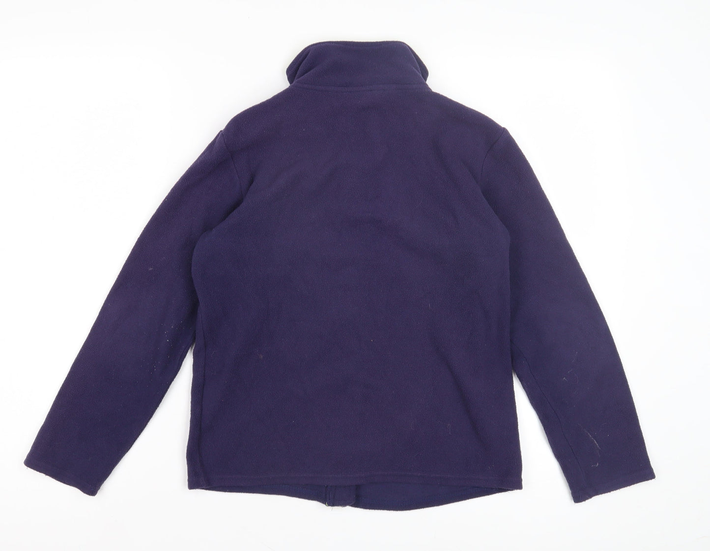 Freedom Trail Boys Purple Fleece Jacket, Size 32, Lightweight
