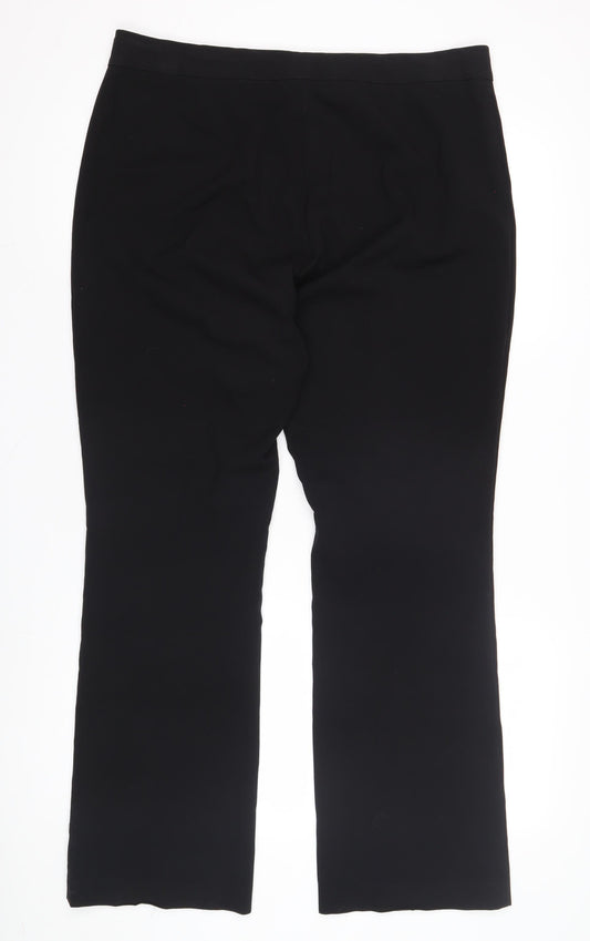 Marks and Spencer Women's Black Trousers Size 14