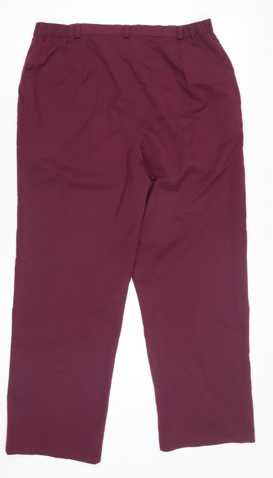 Country Collection Women’s Purple Trousers Size 20