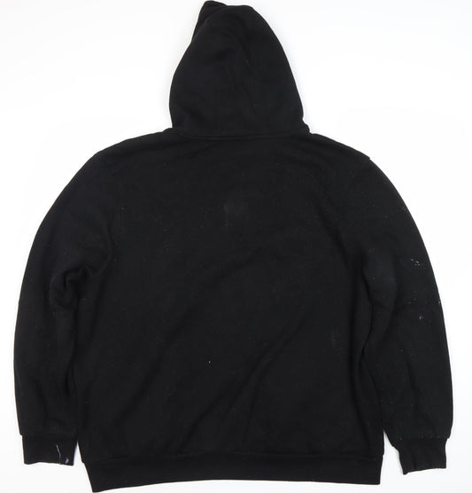 Slazenger Men's Black 2XL Pullover Hoodie Fleece