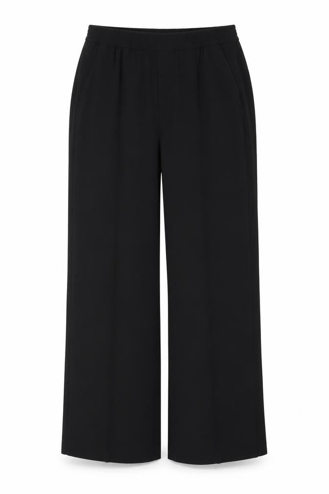 Zara Women's Black XL Straight Leg Trousers