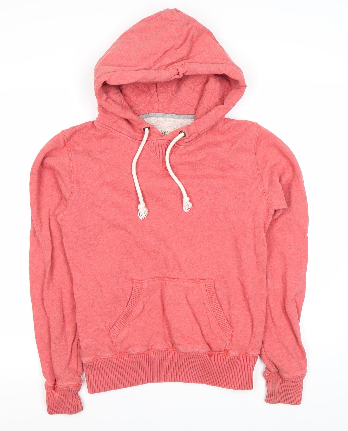 Jack Wills Women's Pink Pullover Hoodie Size 10