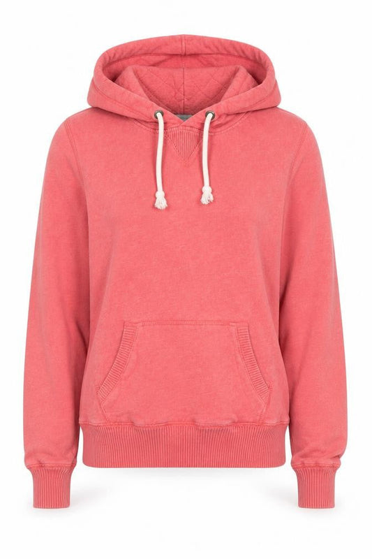 Womens UK 10 Regular Jack Wills Pink Pullover Hoodie